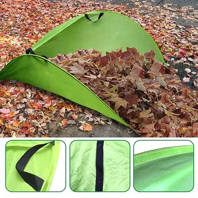  Leaf Bag for Collecting Leaves, Reusable Heavy Duty Gardening  Bags, Yard Waste Tarp Garden Lawn Container Gardening Tote Bag-Tarp Trash :  Patio, Lawn & Garden