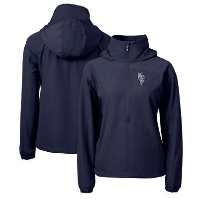 Kansas City Royals Cutter & Buck Evoke Hybrid Eco Softshell Recycled  Full-Zip Vest - Navy