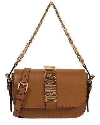 Moschino Leather Shoulder Bag - Yahoo Shopping