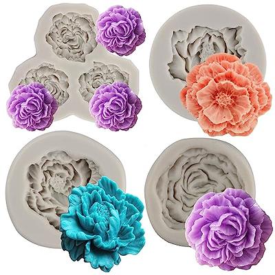 Small Rose Flower Set Silicone Mold Set 