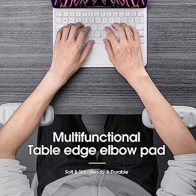 Ergonomic Keyboard Wrist Rest pad Elbow pad, Mouse pad Support The Desk  Edge Cushion, Relieve The Pressure on The Wrist and Elbow, Suitable for  Office Work, Learning, Painting and Games(2 Pieces) 