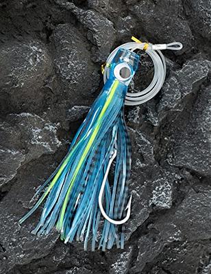 BLUEWING 6in Big Game Trolling Lure 1pc Deep Sea Fishing Lures with  Stainless Steel Hook and 395lbs Fishing Line for Wahoo Tuna Marlin Mahi  Mahi, Blue - Yahoo Shopping