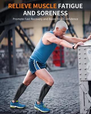 Sparthos Calf Compression Sleeve (Pair) – Leg Compression Brace for Men and  Women – Shin Splint Calf Pain Relief Calves Blood Circulation Sports