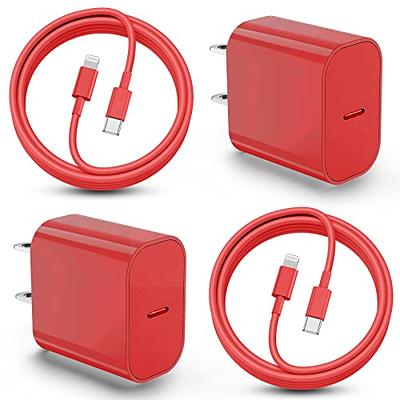 iPhone Charger 10ft Fast Charging, [Apple MFi Certified] 20W Apple USB C  Wall Charger with Type C to Lightning Cable, iPhone Fast Charging Cord for  iPhone 14/14 Pro/14 Pro Max/13/12/11/XS/SE,iPad-Red - Yahoo