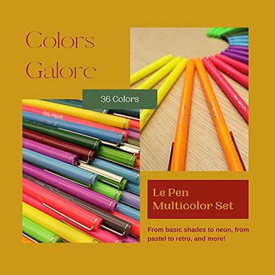 Uchida Le Pens Multicolor Set - 36 Colors Complete Set - Le Pen