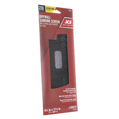 Ace 5 in. L X 3 in. W X 1 in. 220 Grit Extra Fine 2-Sided Sanding Sponge -  Ace Hardware