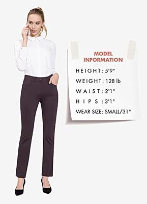  BALEAF Women's Golf Pants Stretch with 3 Pockets Pull