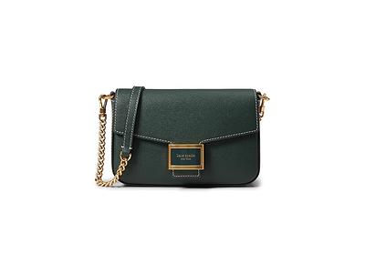 Morgan Shearling & Pebbled Leather Double Up Crossbody