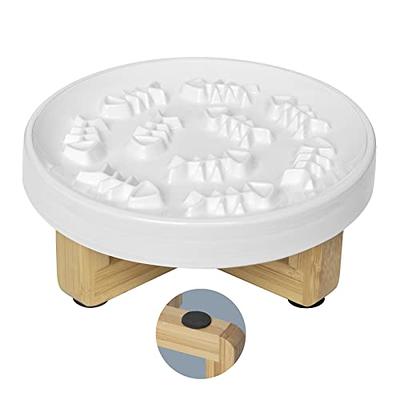 Cat Slow Feeder Bowl - 8.8'' Pet Slow Eating Cat Bowl, Cat Puzzle