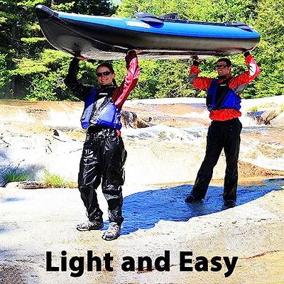 HOTEBIKE 12 ft. Inflatable Kayak Set with Paddle & Air Pump, Portable  Recreational Touring Kayak Fishing Touring Kayaks, Blue KAYAKB012804 - The  Home Depot