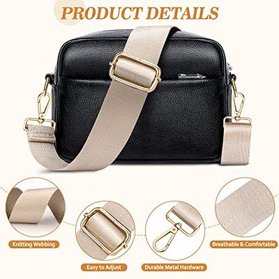 Purse Strap Purse Straps Replacement Crossbody Guitar Strap  Purse Crossbody For Purses Handbags 1.5 Inch Adjustable Wide Shoulder  Straps Replacement For Bags Women 3.8cm