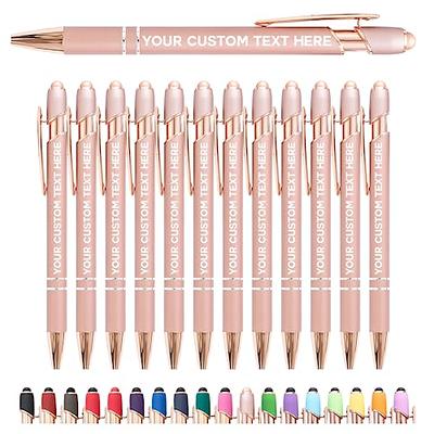 12 Pieces Stylus Pen Crystal Ballpoint Pens Retractable Touch Screen Pens Capacitive Diamond Writing Pens Music Note Ballpoint Pen 2-in-1 for