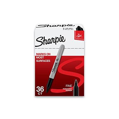 SHARPIE Permanent Markers, Fine Tip Marker Set, Stocking Stuffer, Teacher  Gifts, Art Supplies, Holiday Gifts for Artists, Black, 36 Count - Yahoo  Shopping