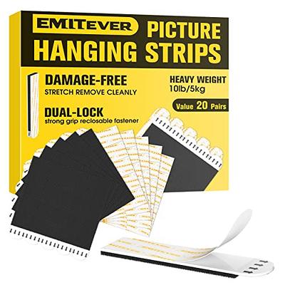 Adhesive Strips in Picture Hangers 