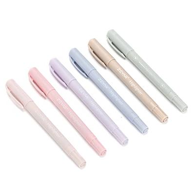  Cream Colors Dual Tip Bible Highlighters and Pens No Bleed,  Cute Highlighters With Chisel Tip and Bullet Tip, 12 Pack Quick Dry  Highlighters Set, Bible Study Journaling School Office Supplies 