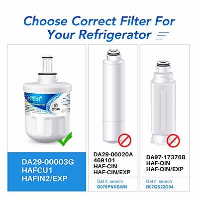 Compatible Samsung DA29-00003G HAFIN2/EXP Fridge Water Filter Icepure  RWF1100A