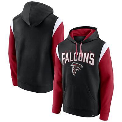 Men's NFL Pro Line by Fanatics Branded Black Atlanta Falcons Personalized Midnight Mascot Pullover Hoodie Size: Medium