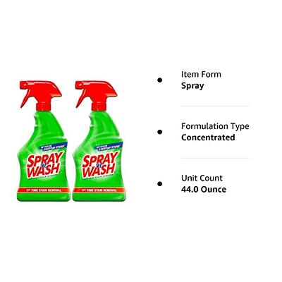 Resolve Spray 'n Wash Laundry Stain Remover 22 Ounce, (Pack of 2) - Yahoo  Shopping