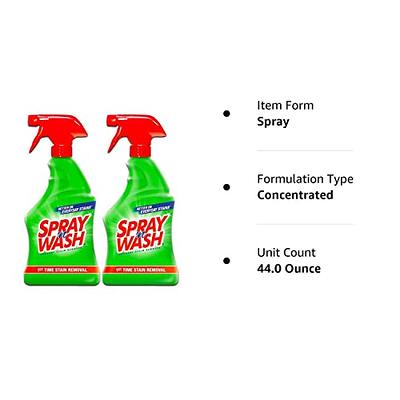 Spray 'n Wash vs. OxiClean MaxForce 