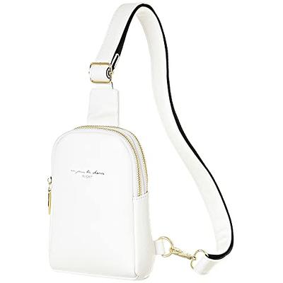 Telena Small Sling Bag for Women Vegan Leather Fashionable Fanny Pack  Crossbody Bags for Women Chest Bag for Travel