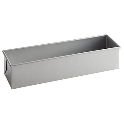 Baker's Mark 3/4 lb. Glazed Aluminized Steel Bread Loaf Pan - 8 x 4 x 2  1/2