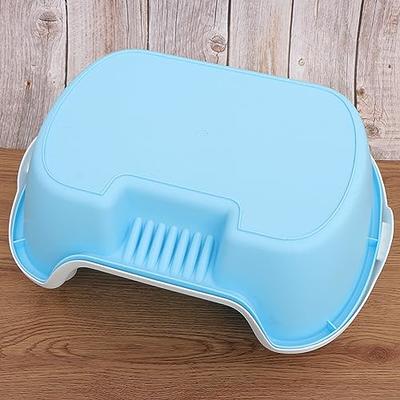 6pcs Kitten Litter Box, Plastic Cat Litter Trays Colorful Kitten