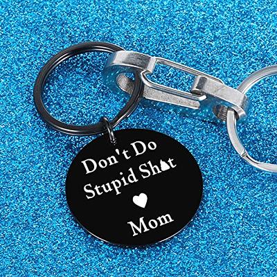 Boy Mom Keychain Girl Mom Keychain 