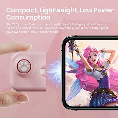 IFYOO YAO L1 Pro Mobile Game Controller Joystick for iPhone (iOS 13.4 or  Later), Gaming Gamepad for PUBGG Mobile, Call of Duty Mobile(CODM), Wild