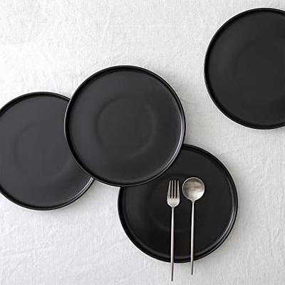 Stone Lain Celina Stoneware 12-Piece Dinnerware Set, Cereal and Pasta  Bowls, Black, Coupe - Yahoo Shopping