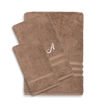Monogrammed Bath Towel Set Monogrammed 3 Piece Towel Set