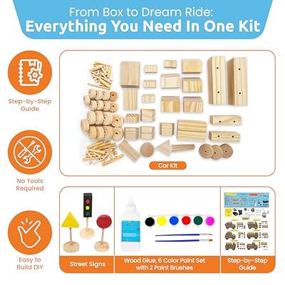 Darice Arts and Crafts Kit - 1000+ Piece Kids Craft Supplies & Materials, Art  Supplies Box Caddy for Girls & Boys Age 4 5 6 7 8 9 - Toys 4 U