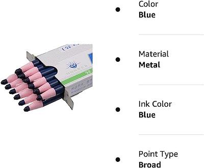 Listo 1620 Box of 12 White Color China Markers/Grease Pencils/China  Marking/Pencils/Wax Pencils