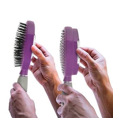 2pcs Comb Hair Brush Cleaner Plastic Handle Cleaning Brush Remover