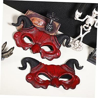 Masquerade Fox Masks 2Pcs Halloween Fox Mask Therian Mask DIY Paper Blank  Mask Animal Unpainted Craft Mask for Cosplay Masquerade Parties Costume