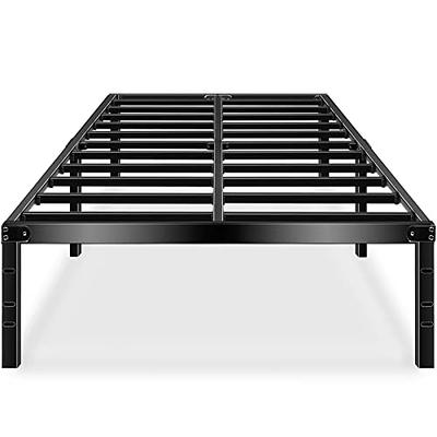 HAAGEEP Metal Platform King Bed Frame 18 Inch Tall No Box Spring Needed ...