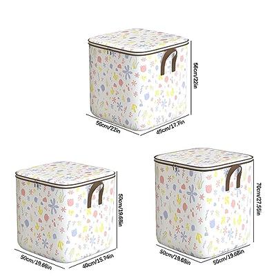 1pc Clothing Storage Bins, Closet Bin With Handles, Foldable Storage  Baskets, Fabric Storage Containers For Organizing Clothes, Home  Organization And