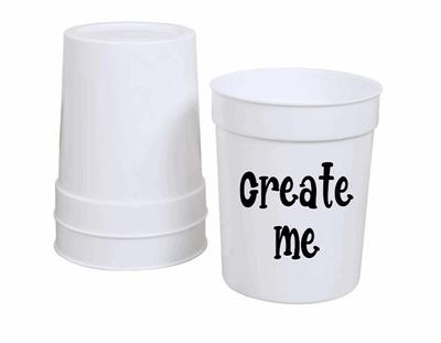 How to Personalize Plastic Cups for a Party