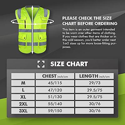  Sicalobo High Visibility Hoodie for Men,Safety Jackets