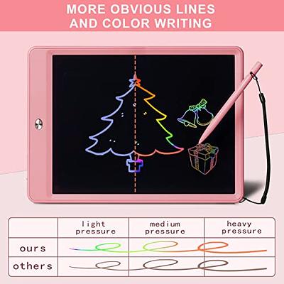 Toy - Gift for 3 4 5 6 7 8 9 Years Old Girl Boy,LEYAOYAO LCD Drawing Tablet  for Kids with Bag Doodle Board,Sketch Pads for Drawing Kids Writing Etch a  Pads,Travel