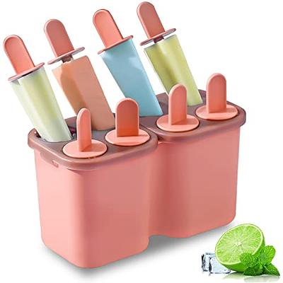 Ice Cake Pop Mold Silicone Popsicles Molds for Kids Reusable Easy