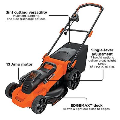 BLACK+DECKER 7.5 in. 12-Amp Corded Electric 2-in-1 Landscape Edger