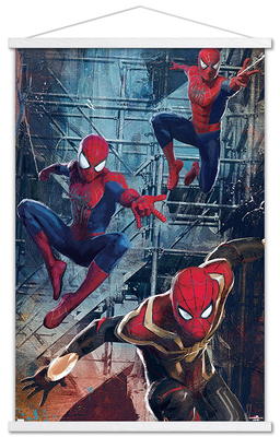 Marvel Spider-Man: No Way Home - Teaser 24 x 40 Framed Poster, by Trends  International 