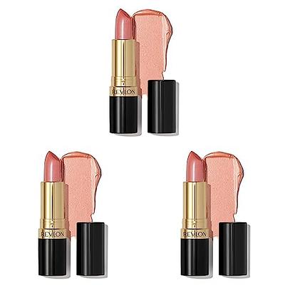 Revlon Lipstick, Super Lustrous Lipstick, Creamy Formula For Soft,  Fuller-Looking Lips, Moisturized Feel, 420 Blushed, 0.15 oz