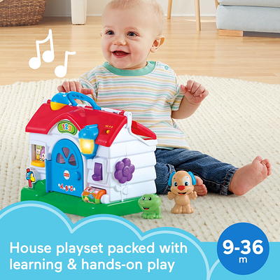 Fisher-Price Laugh & Learn Wake Up & Learn Coffee Mug Baby & Toddler Toy  with Music & Lights 