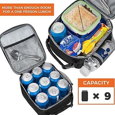 OPUX Insulated Lunch Box for Men Women, Leakproof Thermal Lunch