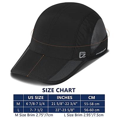 Gadiemkensd Hat Cap Men's Gray Adjustable Strapback Performance