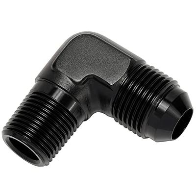 Cheap 1Pcs Black Coupler Union 6an Fitting Dexepe Fuel Line