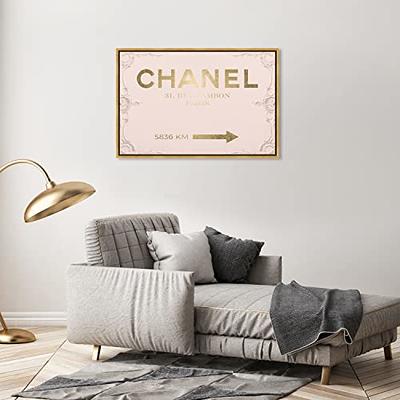 chanel  Gold room decor, Gold living room, Bedroom decor