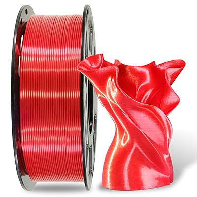 MIKA3D Silk Red Ruby Shiny PLA 3D Printing Filament, 1KG 2.2Lbs 3D Print  Material with 1.75mm High Diameter Accuracy, Neatly Wound Silk PLA Widely  Support for FDM 3D Printers - Yahoo Shopping