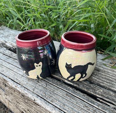 Ceramic Wine Glass - Set of Two